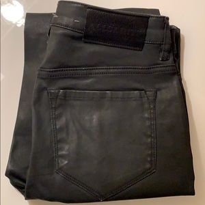 NWOT All Saints Faux Leather Pants
